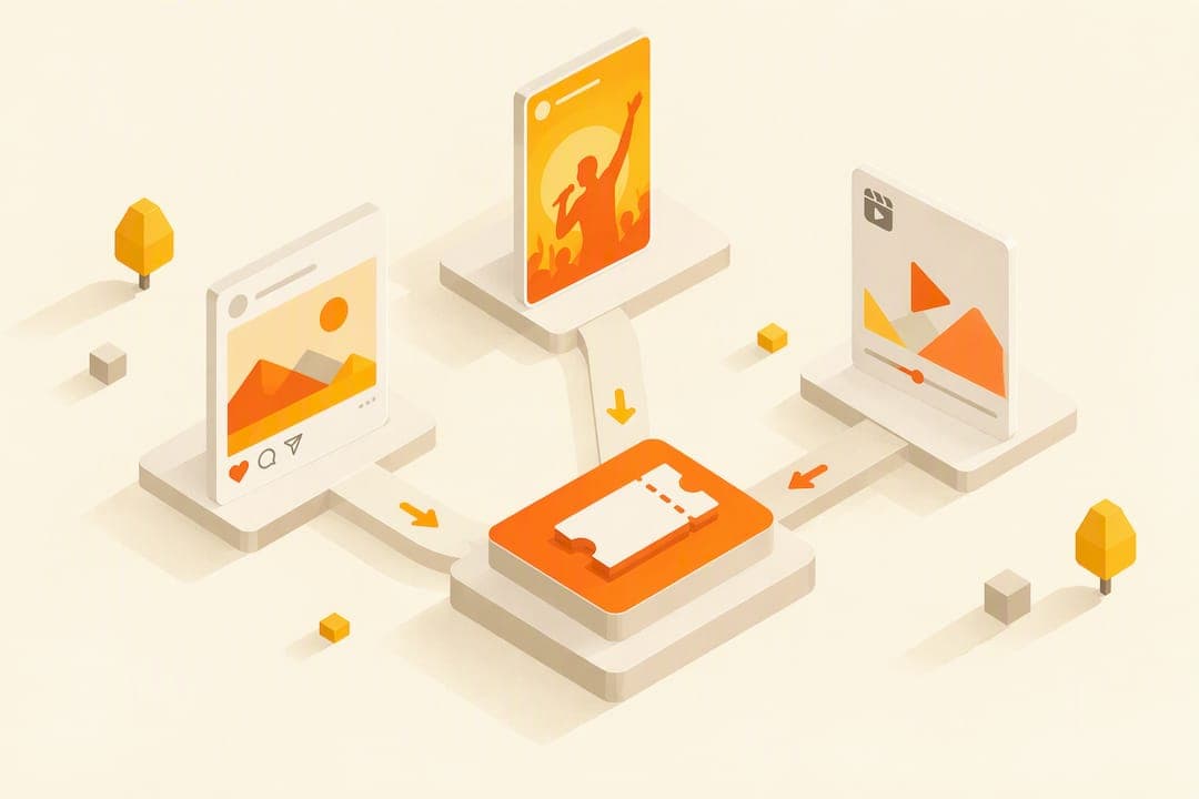 Instagram Event Promotion for Organizers: All Formats, One Ticket Page