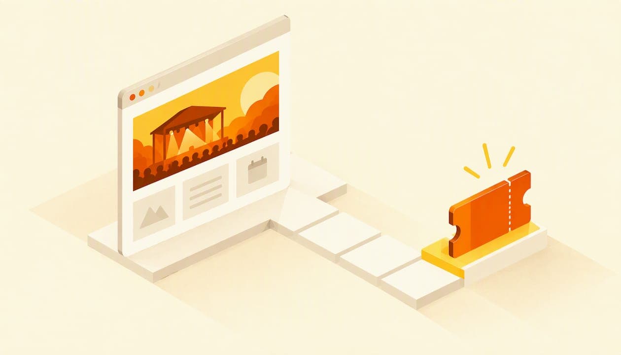 How to Create an Event Website That Sells Tickets